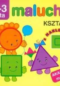 Kształty z naklejkami. Maluchy. Akademia malucha. 2-3 lata - Irma Pikiene
