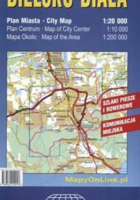 Bielsko-Biała. Plan miasta. 1:20 000 Witański