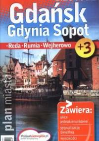 Gdańsk, Gdynia, Sopot, Reda, Rumia, Wejherowo. Plan miast. Laminowany. 1:26 000 demart