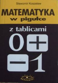Matematyka w pigułce. Z tablicami - Sławomir Koszelew