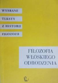 Filozofia włoskiego odrodzenia