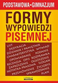 Formy wypowiedzi pisemnej