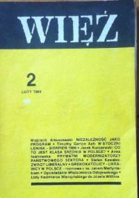 Więź nr 2 (364) luty 1989 - praca zbiorowa