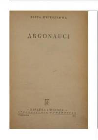 Argonauci - Eliza Orzeszkowa
