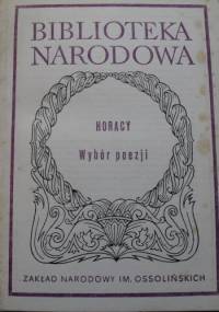 Wybór poezji - Horacy