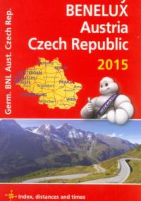 Germany Benelux Austia Czech Republic. Motoring and tourist map. 1 : 1 000 000. Michelin - ...