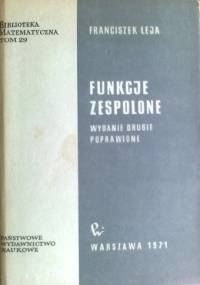 Funkcje zespolone - Franciszek Leja