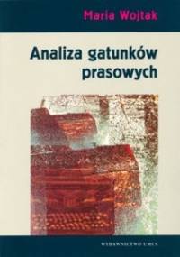 Analiza gatunków prasowych - Maria Wojtak