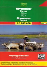Birma. Mapa Freytag & Berndt / 1:1 000 000