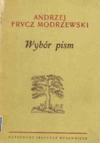 Wybór pism - Andrzej Frycz Modrzewski
