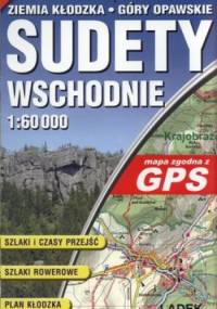 Sudety Wschodnie. Mapa turystyczna. Laminowana. GPS. 1:60 000 ExpressMap