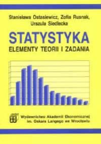 Statystyka : elementy teorii i zadania