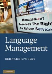 Language Management - Bernard Spolsky
