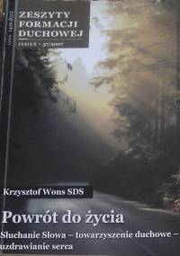 Powrót do życia - Krzysztof Wons SDS