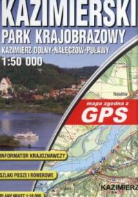 Kazimierski Park Krajobrazowy. Mapa turystyczna. Laminowana. GPS. 1:50 000 ExpressMap
