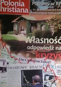 Polonia Christiana, listopad-grudzień 2008 - praca zbiorowa