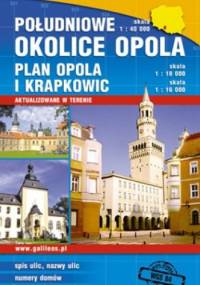 Połudiowe okolice Opola. Mapa turystyczna. 1:40000 Plan Studio