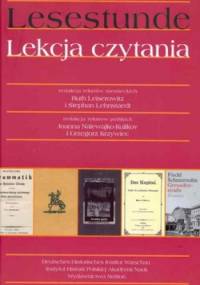 Lesestunde. Lekcja czytania - praca zbiorowa