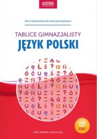 Język polski. Tablice gimnazjalisty - praca zbiorowa