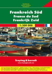 Francja Południowa mapa 1:500 000 Freytag & Berndt