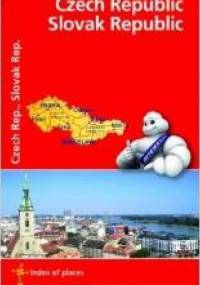 Czech Republic, Slovak Republic. Mapa samochodowa. 1:600 000