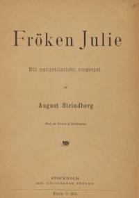 Panna Julia - August Strindberg