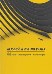 Własność w systemie prawa