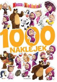 Masza i Niedźwiedź. 1000 naklejek - Klaudia Cwynar
