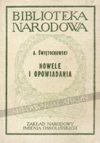 Nowele i opowiadania - Aleksander Świętochowski