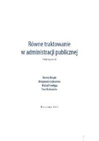 Równe traktowanie w administracji publicznej