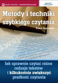 Metody i techniki szybkiego czytania - e-book - Paweł Sygnowski