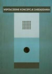 Współczesne koncepcje zarządzania - Joanna Gonicka