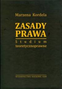 Zasady prawa - Marzena Kordela