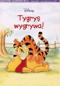 Naklejkowe szaleństwo nr 55. Kubuś Puchatek. Tygrys wygrywa! - Walt Disney