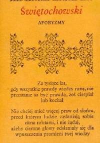 Aforyzmy - Aleksander Świętochowski
