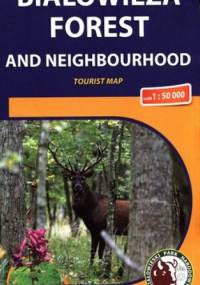 Białowieża forest and neighbourhood. Mapa turystyczna. 1: 50 000. Compass