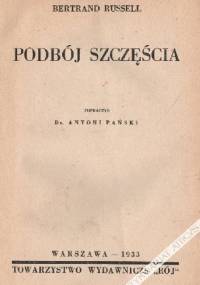 Podbój szczęścia - Bertrand Russell