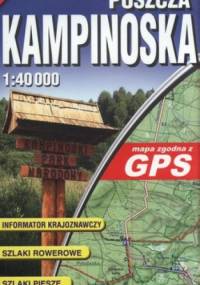 Puszcza Kampinoska. Mapa turystyczna. Laminowana. GPS. 1:40 000 ExpressMap