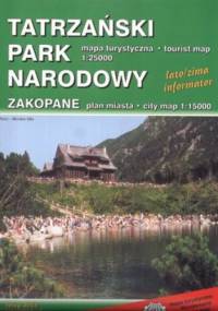 Tatrzański Park Narodowy. Mapa turystyczna. 1:25 000 Karta