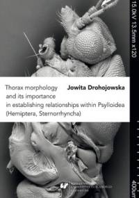 Thorax morphology and its importance in establishing relationships within Psylloidea (Hemiptera, Sternorrhyncha) - Drohojowska Jowita