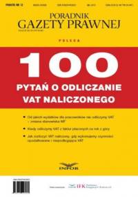 100 pytań o odliczanie VAT naliczonego - PL Infor