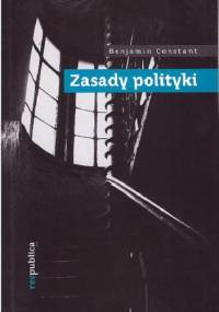 Zasady polityki - Benjamin Constant