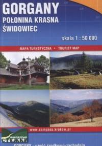 Gorgany. Połonina Krasna. Świdowiec. Mapa turystyczna. 1:50 000 Compass
