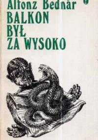 Balkon był za wysoko - Alfonz Bednar
