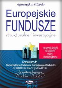 Europejskie fundusze 2014-2020 - Agnieszka Filipek