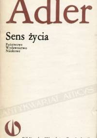 Sens życia - Alfred Adler