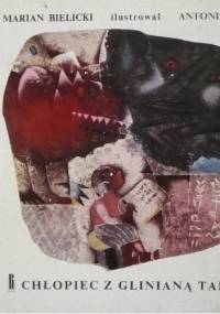 Chłopiec z glinianą tabliczką - Marian Bielicki