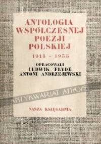 Antologia polskiej poezji współczesnej 1918-1938