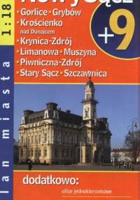 Nowy Sącz plus 9. Plan miasta. 1:18 000 Demart