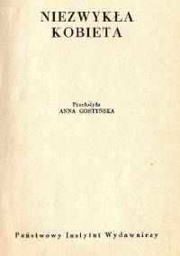 Niezwykła kobieta - Jules Romains